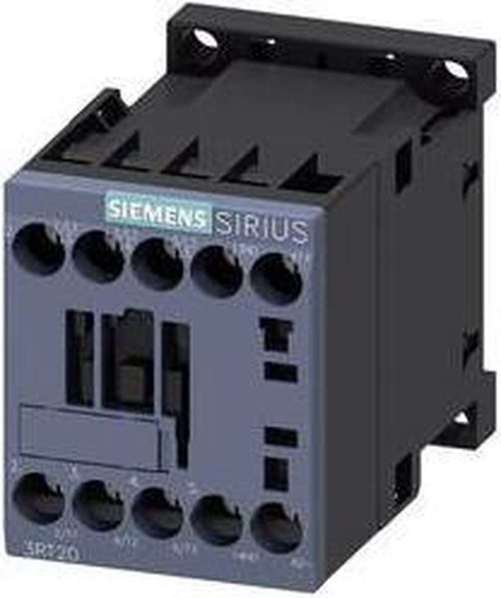 Siemens 3RT2015-1BB41 Contactor 3x NO 3 kW 24 V/DC 7 A Met hulpcontact 1 stuk(s)