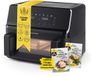 Rachs KOCHWERK Vario-dubbelkamer heteluchtfriteuse 9 L | Airfryer met splitsbare kamer, touchscreen & 8 programma’s | Vetarm frituren zonder olie | 2700 W Smart-Cook functie
