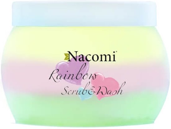 Nacomi Rainbow Scrub & Wash Body Foam 200ml