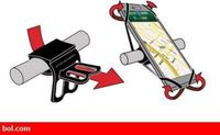 Panda OTG Strap support de téléphone OTG pour vélo - Universel - jusqu'à 6.5 pouces