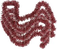Gerimport Guirlandes de Noël - 3 pièces - Rouge - 180 x 7 cm - Feuille métallique