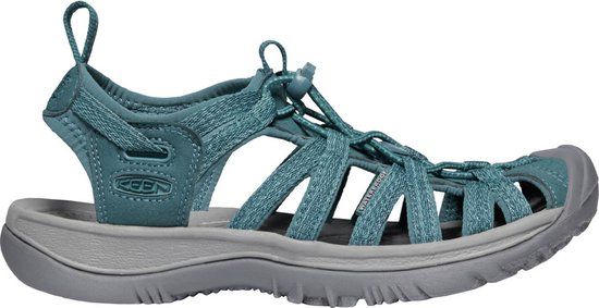 Keen Whisper Dames Wandelsandalen - Smoke Blue/Aqua - Maat 41