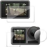 Telesin Screenprotector Set voor DJI Osmo Action 4