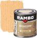 Rambo Sous-couche Intérieur Transparent Mat - Régulateur d'humidité - Couverture optimale - Sans couleur - 0.25L