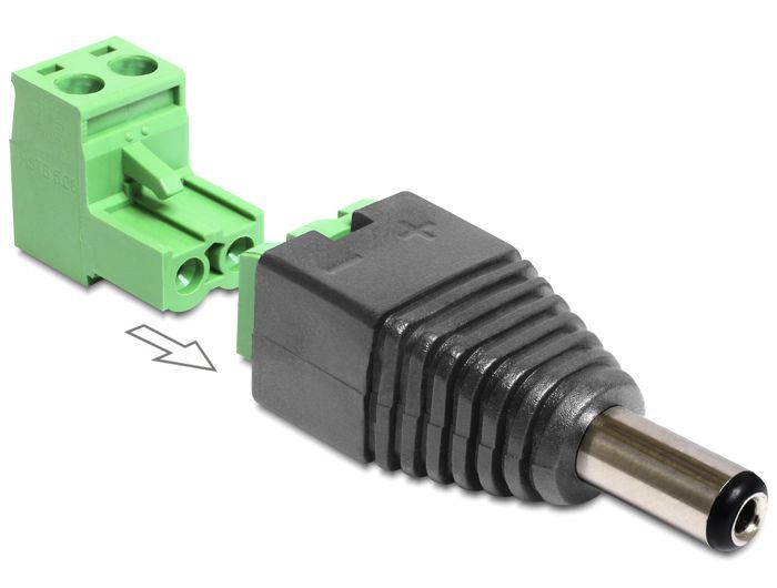 DeLOCK 65422 groen, zwart