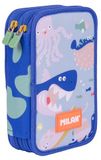 MILAN® Etui met 2 verdiepingen met speciale inhoud Blue Odyssey serie
