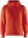 Blaklader Sweat à capuche 3D 3530-1158 - Orange-rouge - XXL