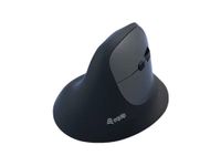 Equip 245120 muis Universeel Rechtshandig RF-draadloos + Bluetooth Optisch 1600 DPI Zwart