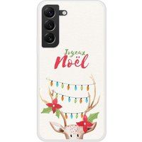 Samsung Galaxy S22 Plus Beschermende Siliconen Case Lichtgevend Rendier