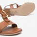 Nero Giardini Sandalen Dames Armenia Tpu Lozza Fen Natura Bruin Leer Maat 41