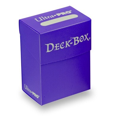 Ultra Pro Deckbox Solid Purple