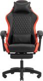 Mars Gaming MGC-X Ergonomische Gamingstoel Kunstleer Zwart Rood