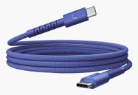 Fresh 'n Rebel FlexWave USB-C to USB-C Cable - 2m - Blue