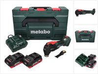 Metabo MT 18 LTX BL QSL accu multigereedschap 18 V Brushless Starlock Plus + 2x accu 4.0 Ah + lader + metaBOX