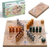 Free2Play by FreeON Houten Ludo Bordspel - Safari Dieren