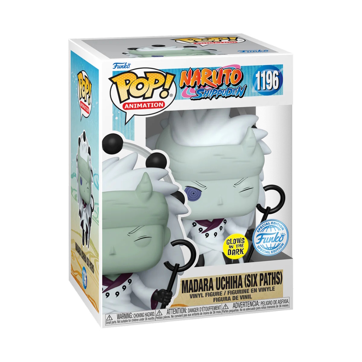 Funko Pop! - Naruto Sage Madara Uchiha Glow in the Dark #1196