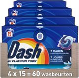 Dash 4in1 Platinum Wasmiddel Pods Zeebries - 60 wasbeurten