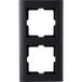 Kopp Athenis cadre de recouvrement 2 fois mat Noir