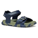 Geox Sandalen Fusbetto Tieners - Marineblauw/Legergroen - Maat 31