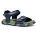 Geox Fusbetto Bo sandalen voor jongens, Navy Military, 34 EU