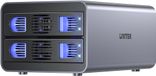 UNITEK Boîtier pour disques SATA 2,5" et 3,5" HDD/SSD, adapté pour un maximum de 40To
