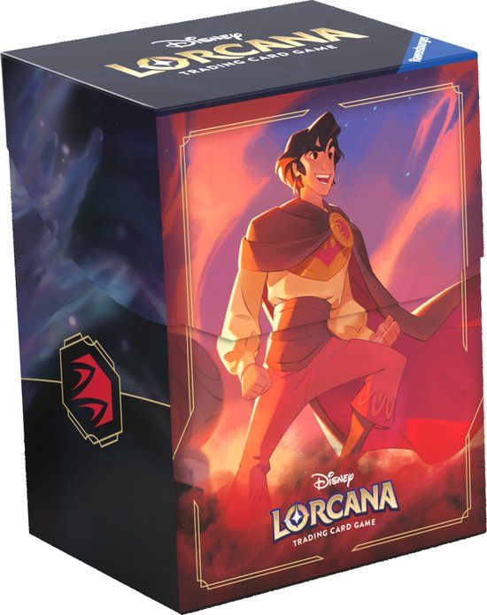 Ravensburger Disney Lorcana TCG - Shimmering Skies - Aladdin 80-Card Deck Box