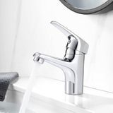 Merkloos / Sans marque Wastafelkraan - Premium H59-kopermateriaal - Eenvoudige installatie - 1 stuk
