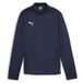 PUMA Maillot d'entraînement teamGOAL Fermeture Éclair 1/4 - Bleu Marine/Blanc/Persian Blue Enfant, taille 176 cm