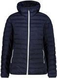 CMP Damesjack met capuchon, Polyester, Maat S, Zwart/Blauw