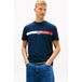 Tommy Jeans regular T-shirt donkerblauw