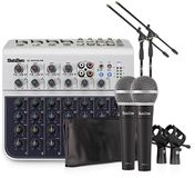 SubZero 8 Kanalen Mini Mixer en Microfoon Pakket