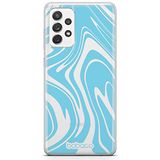 ERT GROUP mobiel telefoonhoesje voor Samsung A73 5G origineel en officieel erkend Babaco patroon Doodle 001 optimaal aangepast aan de vorm van de mobiele telefoon, gedeeltelijk bedrukt