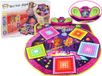 Lean Toys Tapis de danse pour enfants, fonctionne sur piles, sons lumineux pour la danse, 91 cm x 93 cm, violet, 1 an