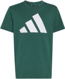 Adidas T-shirt Sport J Bl Tee 160 Kinderen Groen Katoen Maat 128