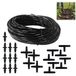 Tuyau d'arrosage PVC - 20 m - 22 raccords - Tuyau d'arrosage flexible pour jardin et balcon - Économe en eau et résistant aux UV