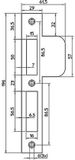 Nemef Sluitplaat VP4000/17T - RVS - D2+4