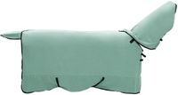 vidaXL Paardendeken, donkergroen, 135 cm, polyesterfleece