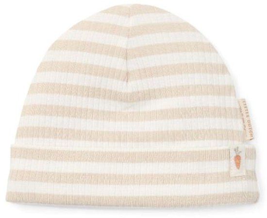 Little Dutch Babymutsje - Zand - Newborn Naturals - Biologisch katoen - 0-3 mnd - Unisex