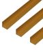 GAH-Alberts Alberts 498146 hoekprofiel | aluminium, goudkleurig geanodiseerd | 1000 x 25 x 25 mm | set van 3