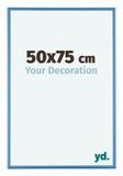 Your Decoration - Cadre puzzle 50x75 cm - Acier Bleu
