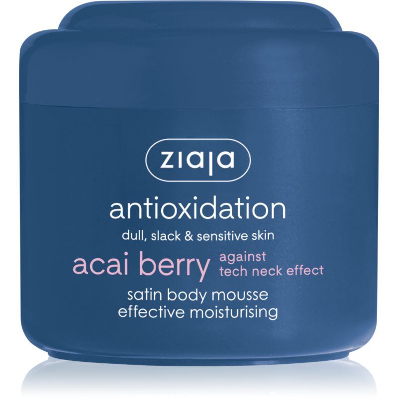 Ziaja Acai Mousse lichaamsverzorging, hydraterend en licht, 200 ml