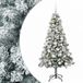 vidaXL Kunstkerstboom met Ballen 120 cm 150 LED's Warmwit