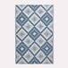 Homescapes Tapis d'extérieur – 240x300cm – Bleu – Polypropylène recyclé