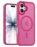 UNBREAKcable Magnetisch hoesje voor iPhone 17, 6,3 inch, compatibel met MagSafe, volledige camerabescherming, ingebouwde magnetische ring, valbescherming, schokbestendig, slank telefoonhoesje