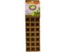 Woodee Houtvezel kweekpotjes/stekpotjes 1x tray met 90 vakjes 5 x 5 cm