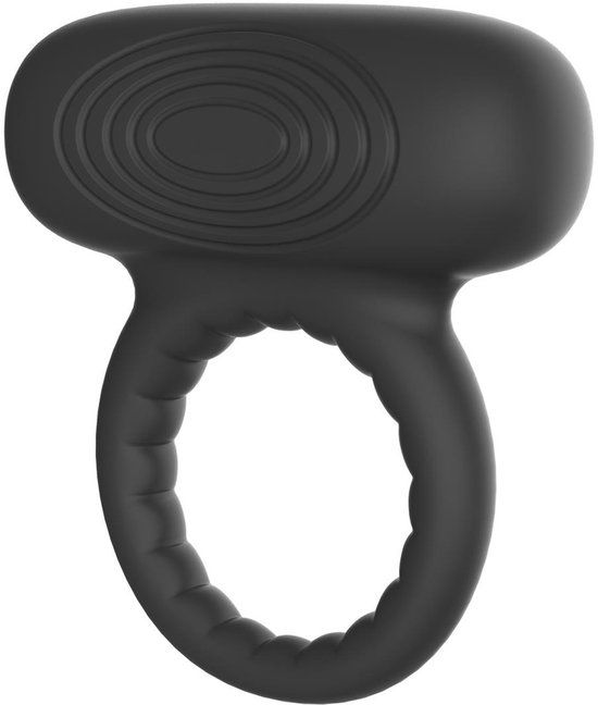 Dreamtoys Ramrod Strong Vibrating Penisring - Zwart