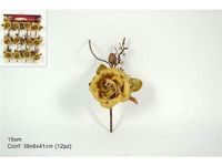 DUE ESSE CHRISTMAS SRL Roségoud 15 cm MN000155 C