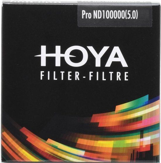 Hoya PRO ND100K Grijsfilter - 16 stops - 67mm