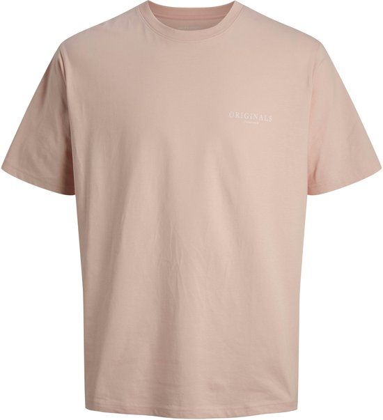 JACK&JONES Jongens T-shirt met backprint - Maat 152 - Roze