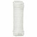 vidaXL Boottouw 14 mm 15 m Wit Polyester